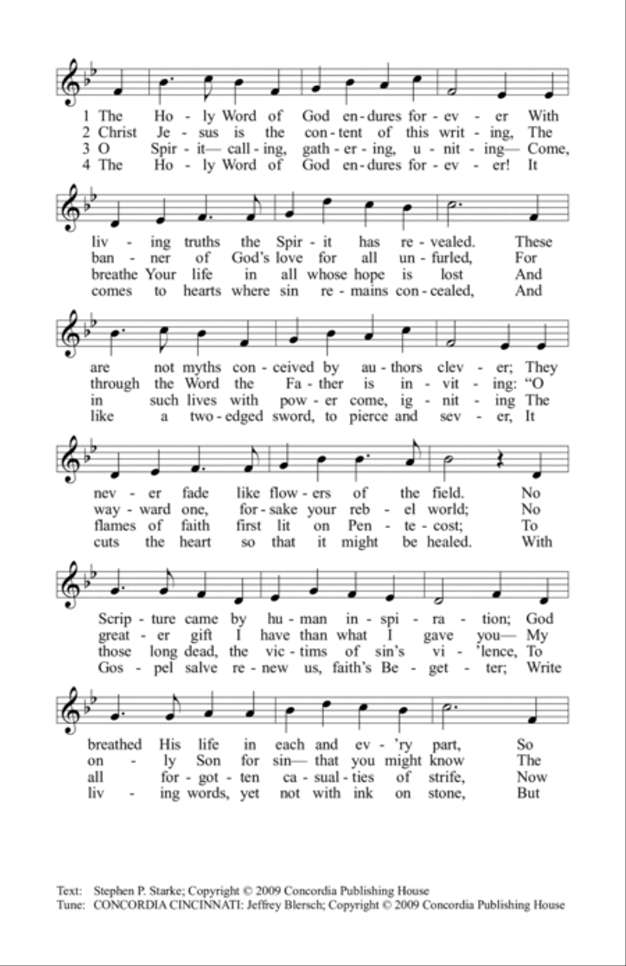 Marvel at the Mercy: The Hymns of Stephen P. Starke, Volume 2 Hymn Anthems scores gallery preview page 14