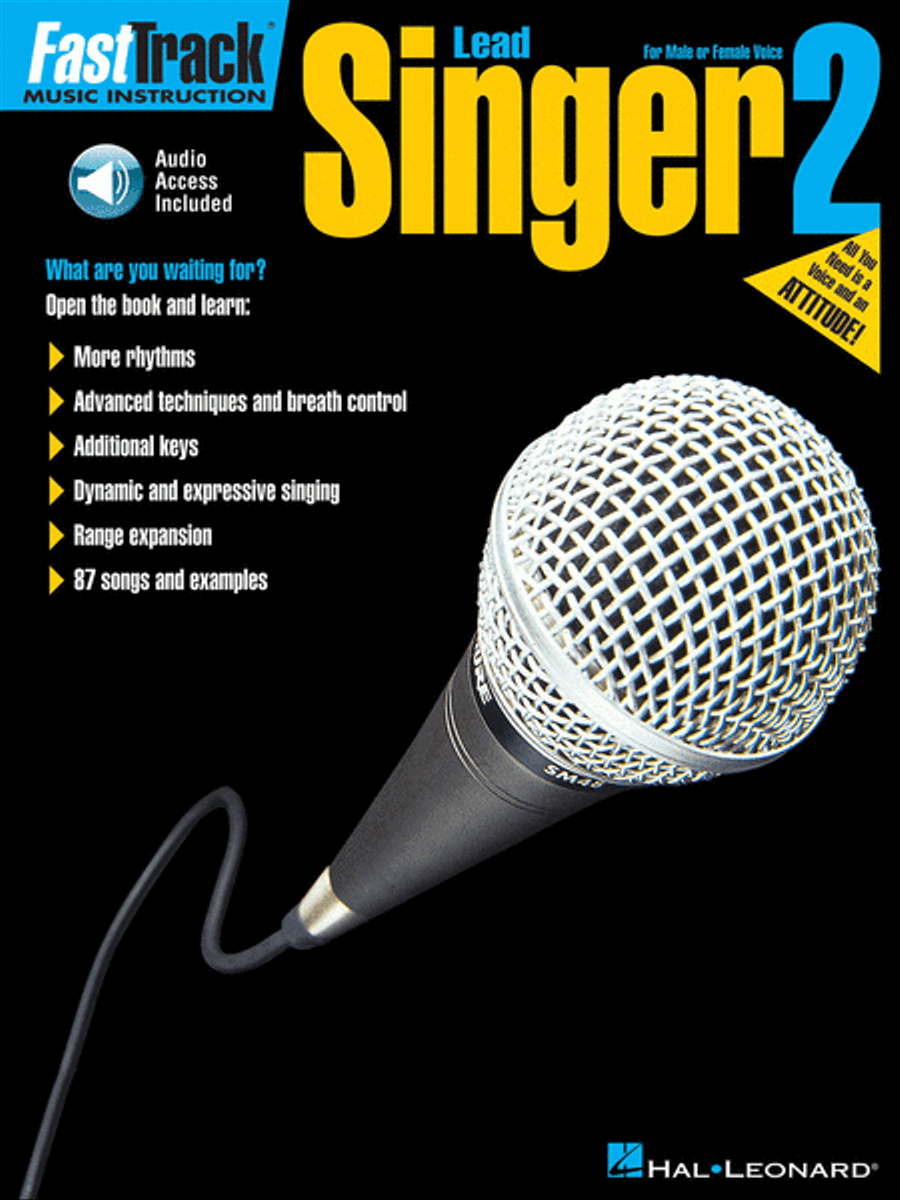 FastTrack Lead Singer Method – Book 2 by Blake Neely Voice - Sheet Music