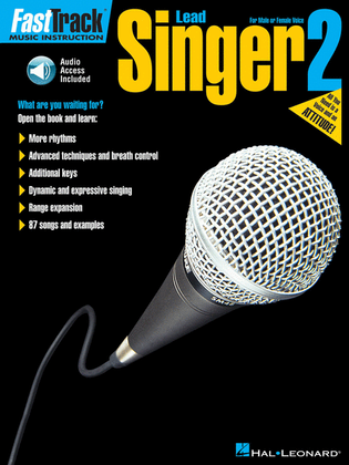 Book cover for FastTrack Lead Singer Method – Book 2