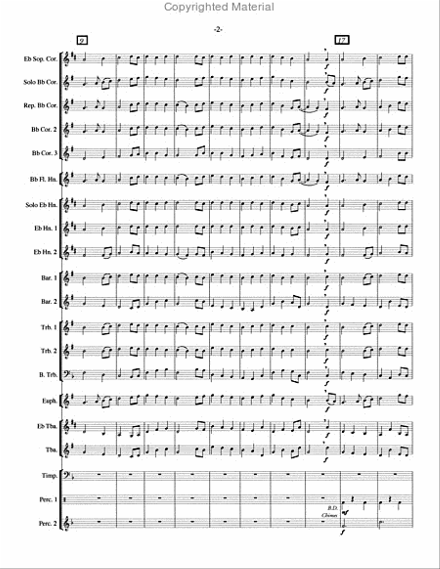 The First Noel The First Noel Brass Ensemble scores gallery preview page 3