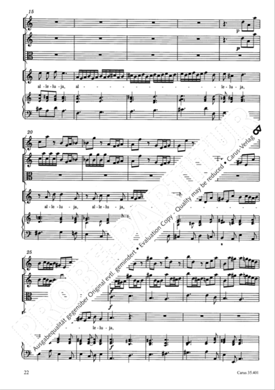 Languet anima mea Soprano Voice scores gallery preview page 25