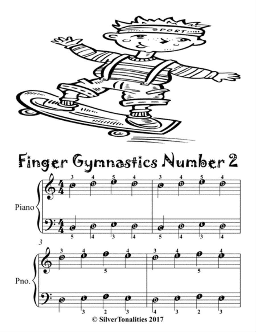 Finger Gymnastics Piano Method scores gallery preview page 5