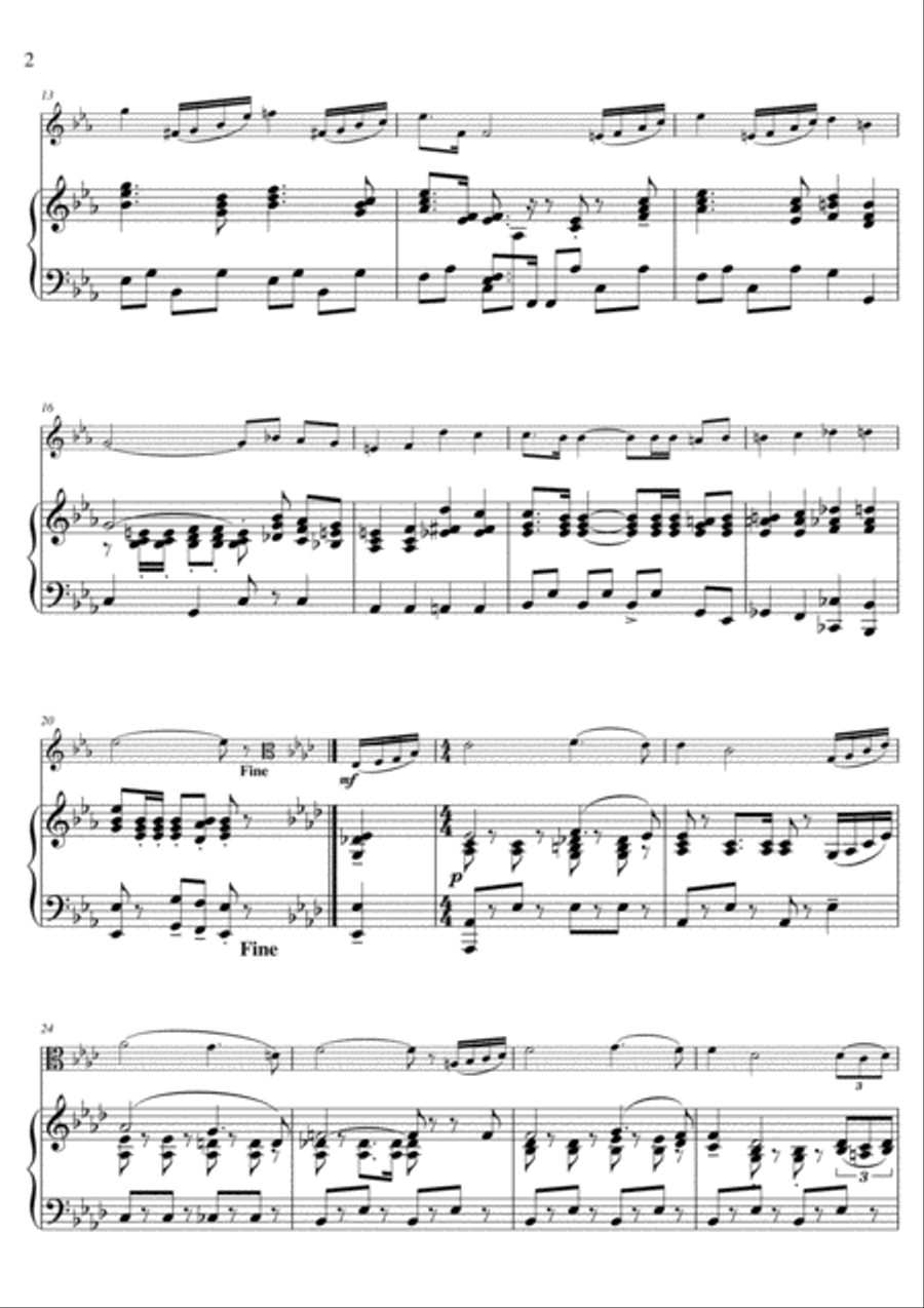 Spring March Spring March Small Ensemble scores gallery preview page 2