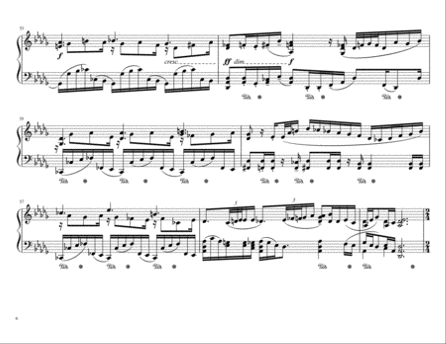 Piano Sonata N.3 Op 7 nº2 Piano Solo scores gallery preview page 6
