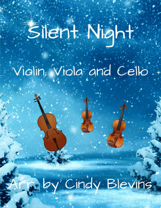 Silent Night, for Violin, Viola and Cello