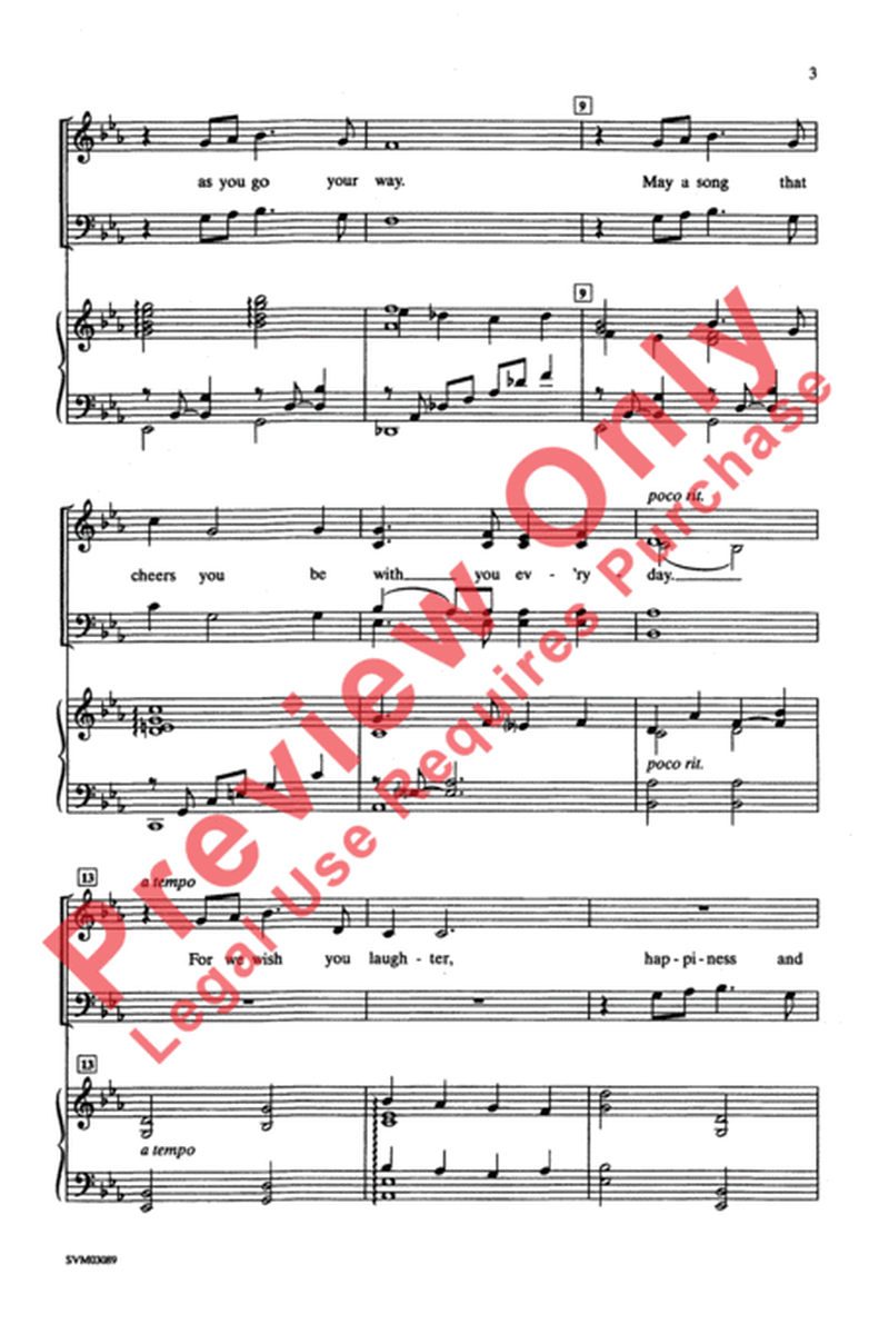 For We Wish You Music - SATB image number null