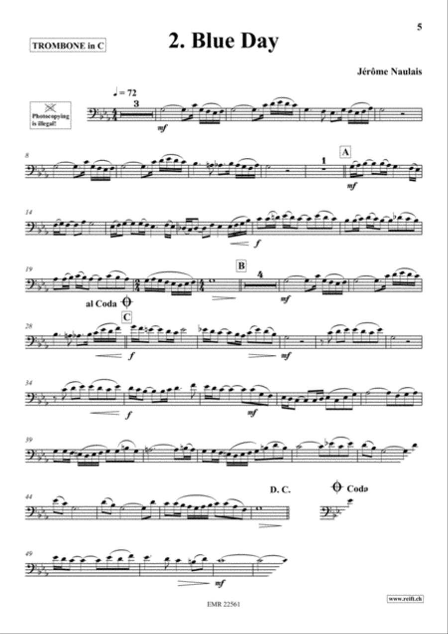 Play With Your Band Volume 2 Trombone scores gallery preview page 4