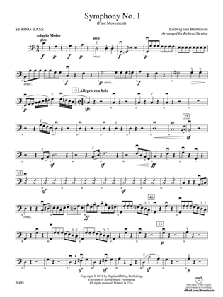 Symphony No. 1: String Bass