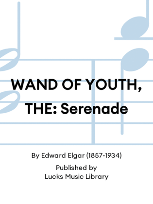 Book cover for WAND OF YOUTH, THE: Serenade