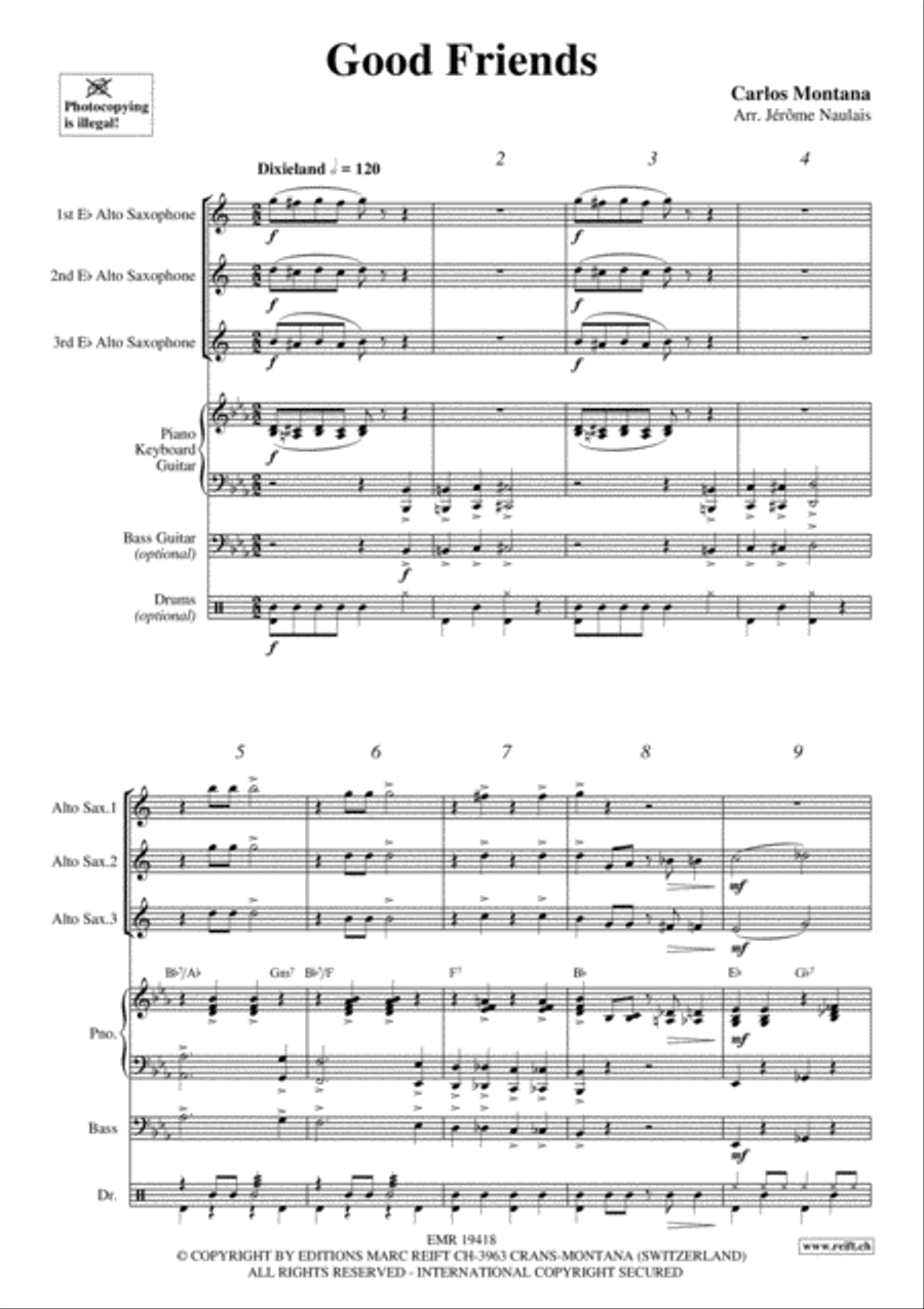 Good Friends Alto Saxophone scores gallery preview page 3