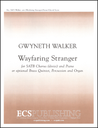 Book cover for Wayfaring Stranger (Piano/choral score)