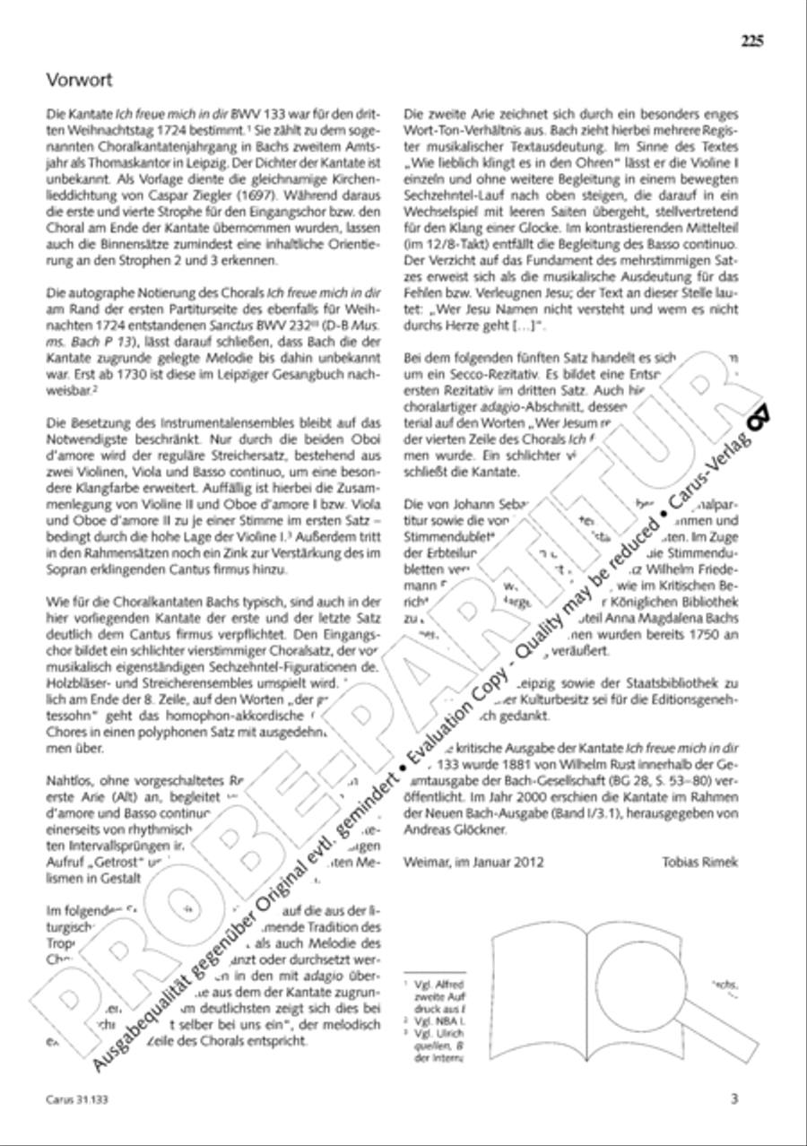 The Complete Sacred Vocal Works (Das geistliche Vokalwerk) Voice scores gallery preview page 226