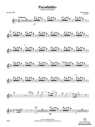 Paradiddles: Flute
