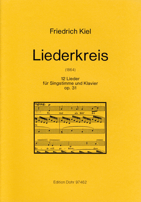 Liederkreis op. 31 (1864) -12 Lieder für Singstimme und Klavier-