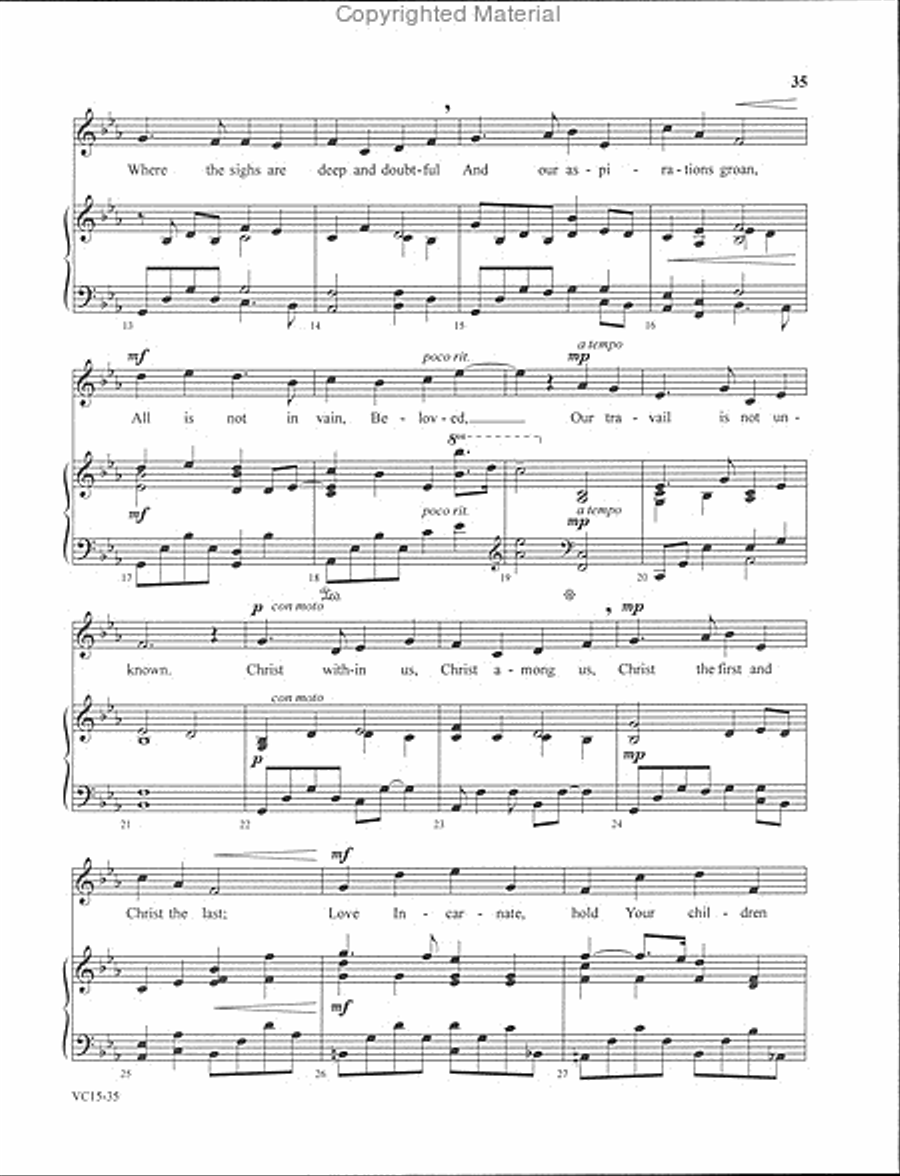 Sacred Solos of Dan Forrest - medium voice Medium Voice scores gallery preview page 13