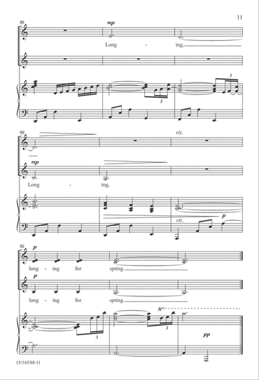 Longing for Spring Longing for Spring SSA scores gallery preview page 11