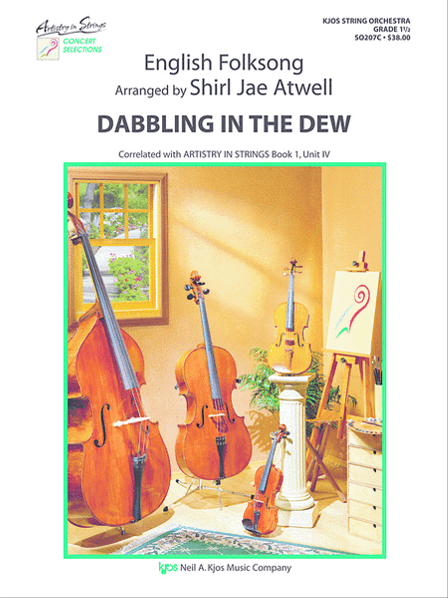 Dabbling in the Dew String Orchestra scores gallery preview page 1