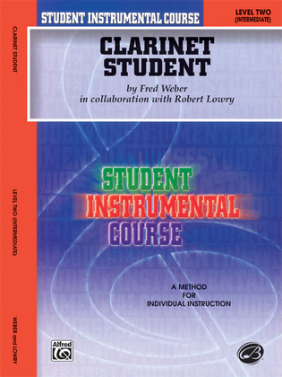 Book cover for Student Instrumental Course Clarinet Student