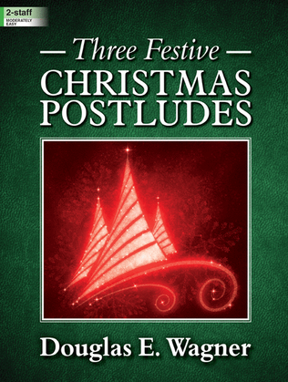 Book cover for Three Festive Christmas Postludes