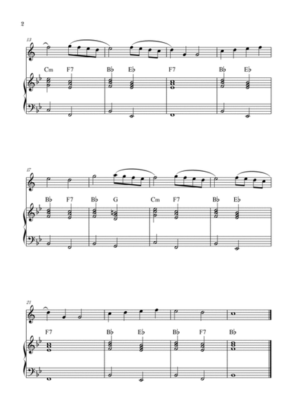 Angels We Have Heard on High | Christmas song | trumpet | easy beginner | Chords image number null