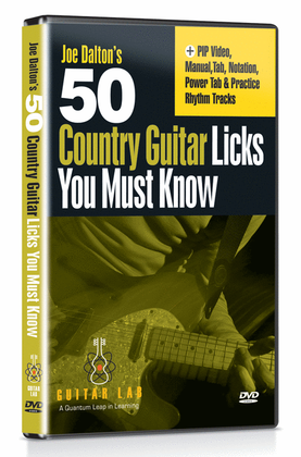 50 Country Licks You Must Know! (DVD)