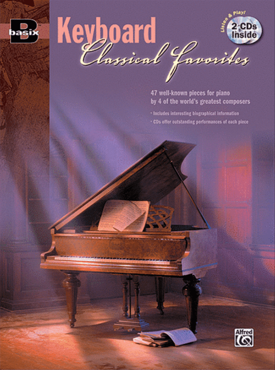 Basix Keyboard Classical Favorites Piano Method scores gallery preview page 1