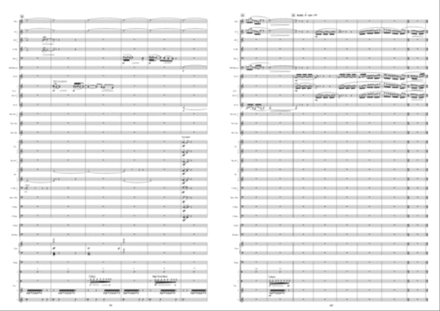 Symphony No. 2: States Of Mind, Opus 87 Concert Band scores gallery preview page 31