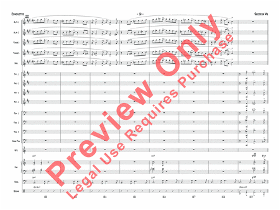 Recorda me Recorda me Jazz Ensemble scores gallery preview page 17