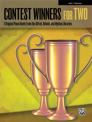 Book cover for Contest Winners for Two, Book 1