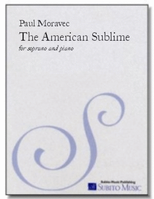Book cover for The American Sublime