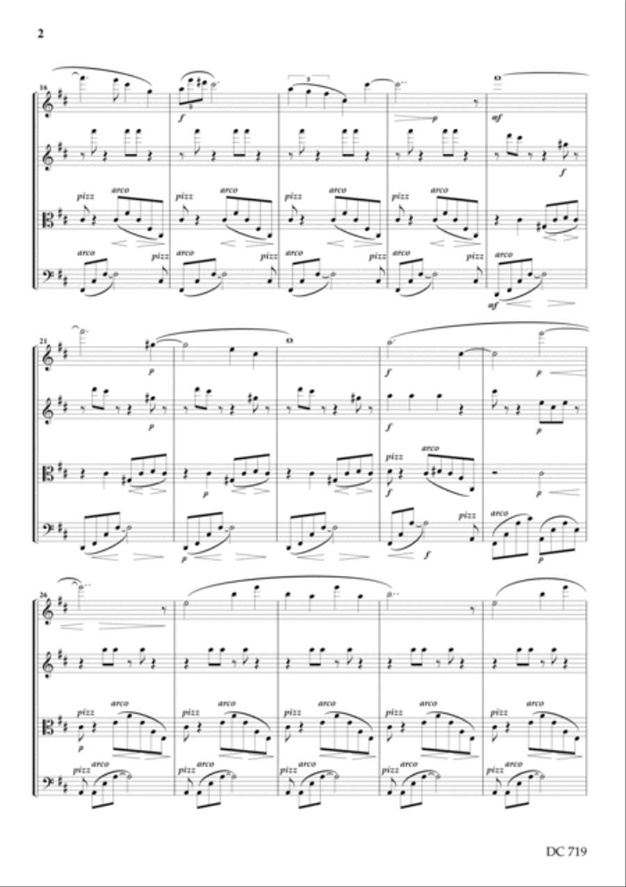 Quartetto Accademico Quartetto Accademico Small Ensemble scores gallery preview page 2