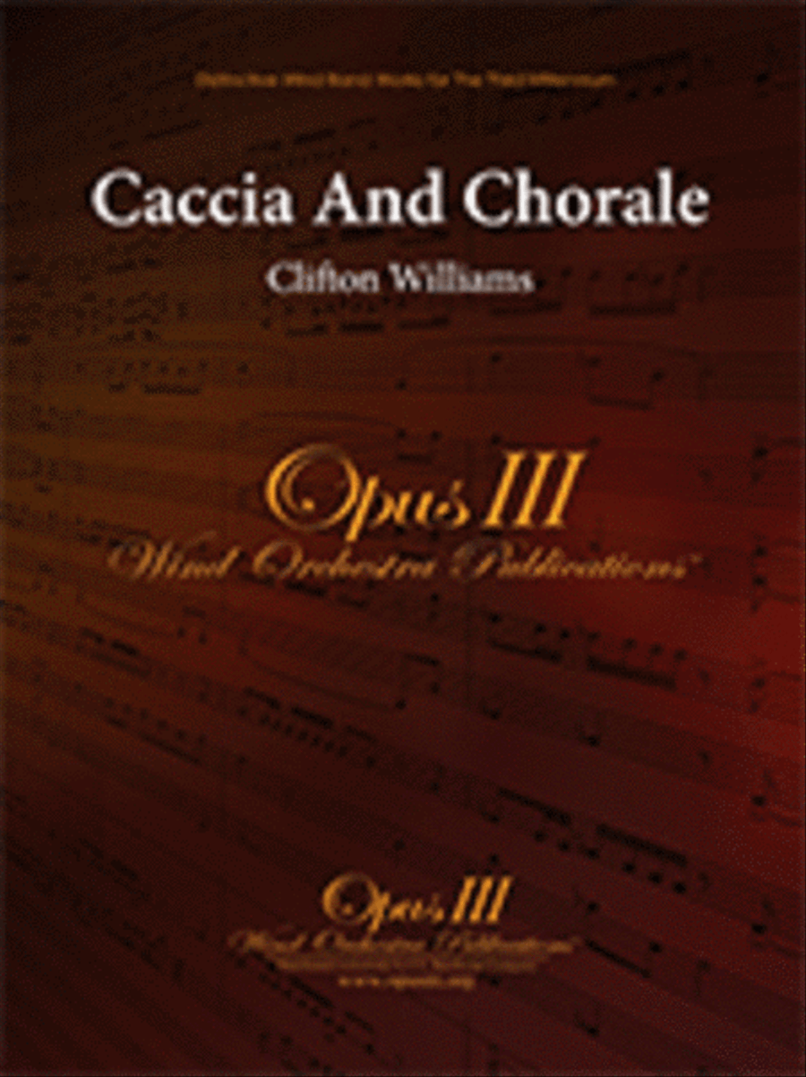 Caccia and Chorale Concert Band scores gallery preview page 1