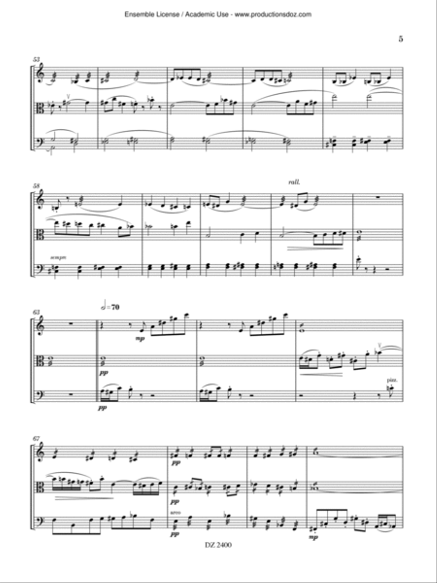 Trio Trio Cello scores gallery preview page 5