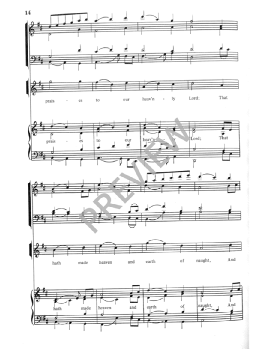 The First Nowell The First Nowell 4-Part scores gallery preview page 14