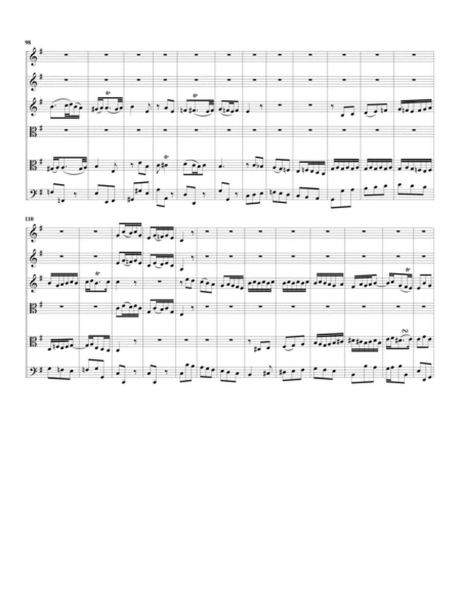 Aria: Aria: Ruft und fleht den Himmel an from cantata BWV 63 (arrangement for string orchestra)