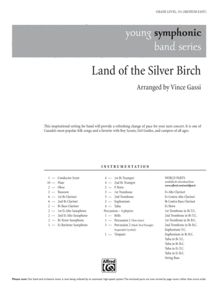 Land of the Silver Birch: Score