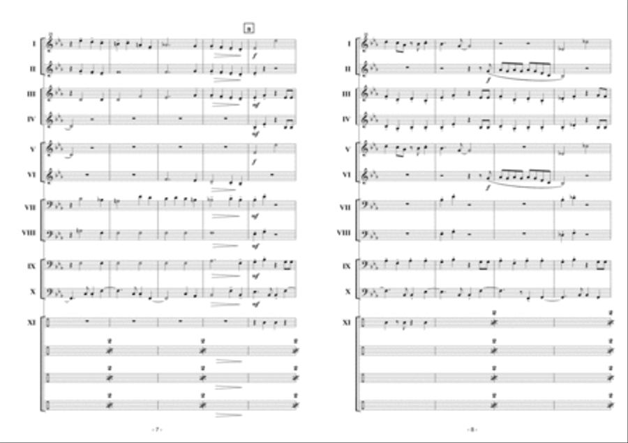 Make your move Concert Band scores gallery preview page 5
