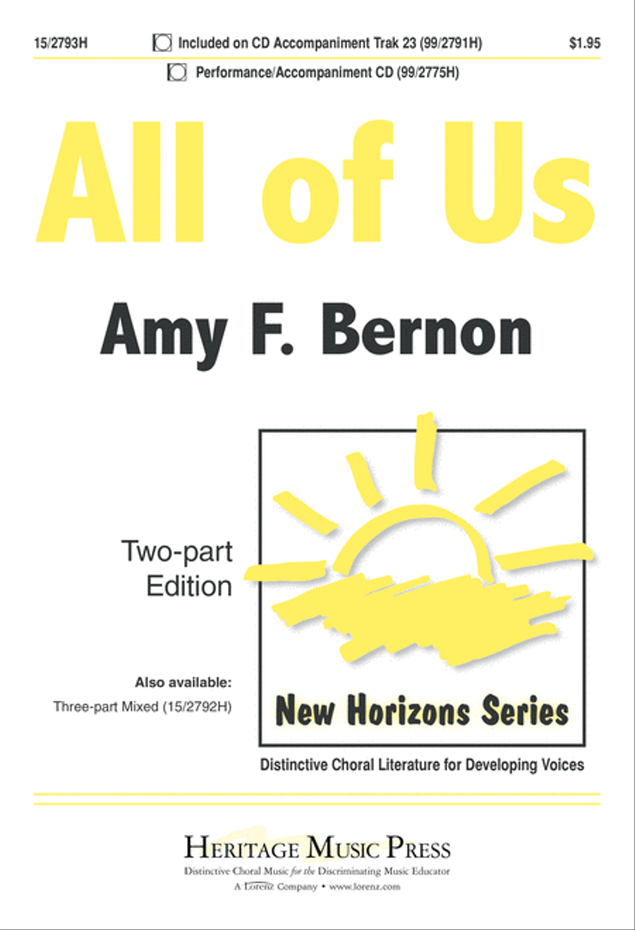 All of Us All of Us 2-Part scores gallery preview page 1