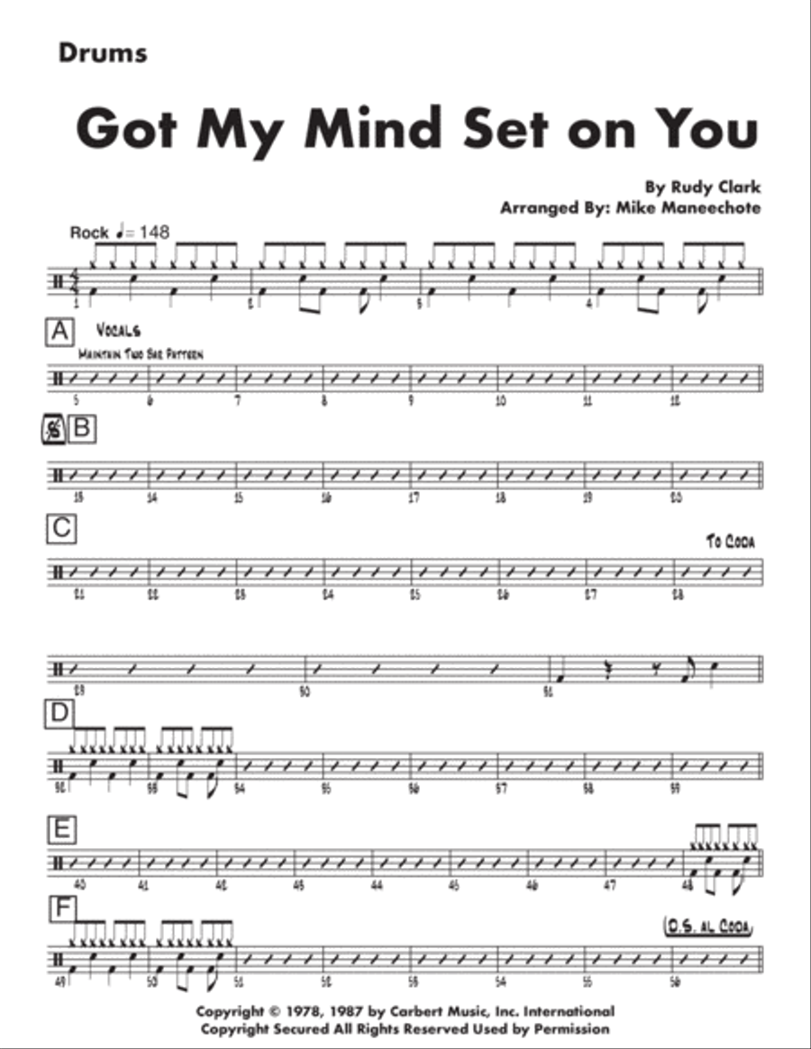 Got My Mind Set On You Tenor Saxophone scores gallery preview page 5