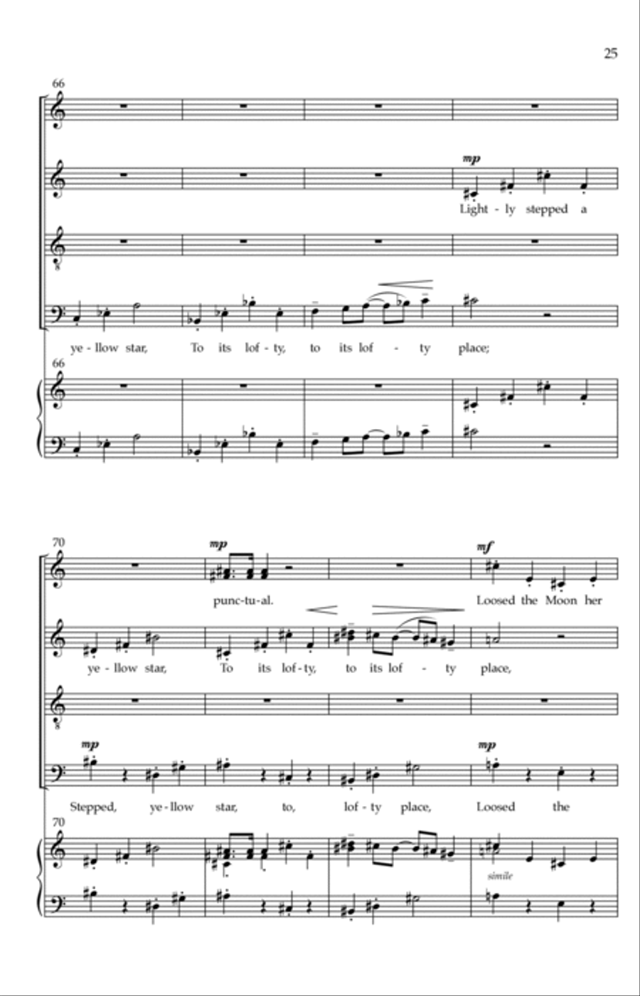 Three Nocturnes Three Nocturnes Divisi scores gallery preview page 21