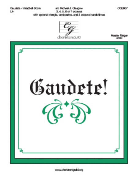 Gaudete! - Handbell Score image number null