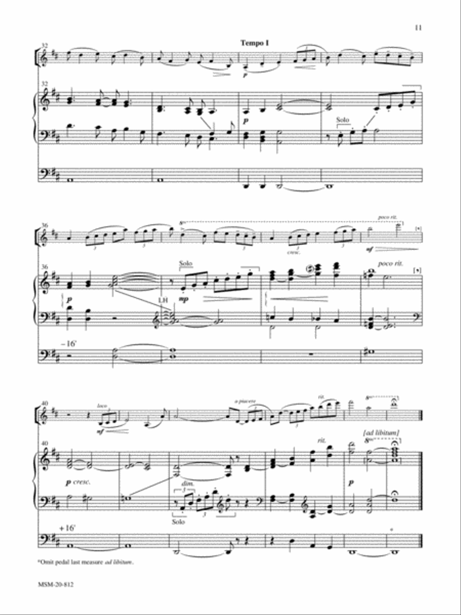 Meditation Organ scores gallery preview page 4