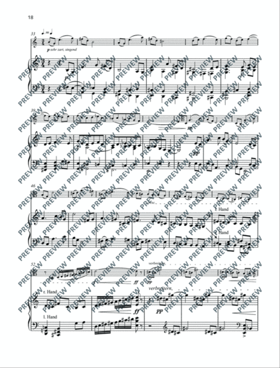 Sonate Sonate Piano Accompaniment scores gallery preview page 19