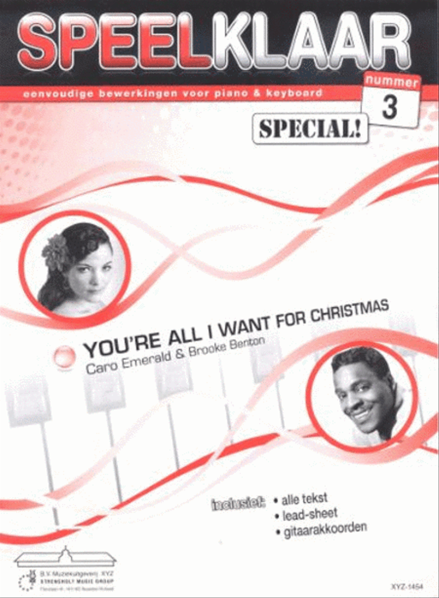 Speelklaar Special 03 You'Re All I Want for Christ Voice scores gallery preview page 1