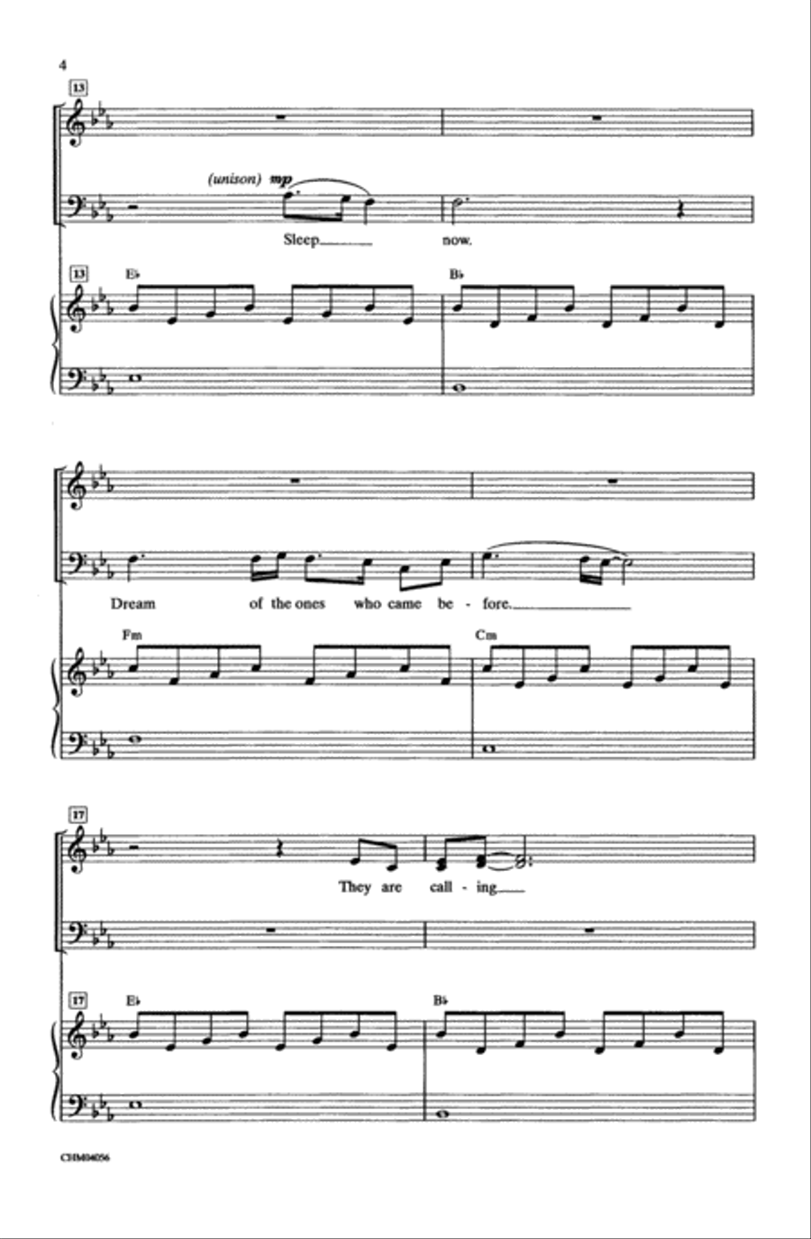 Into the West 4-Part scores gallery preview page 4