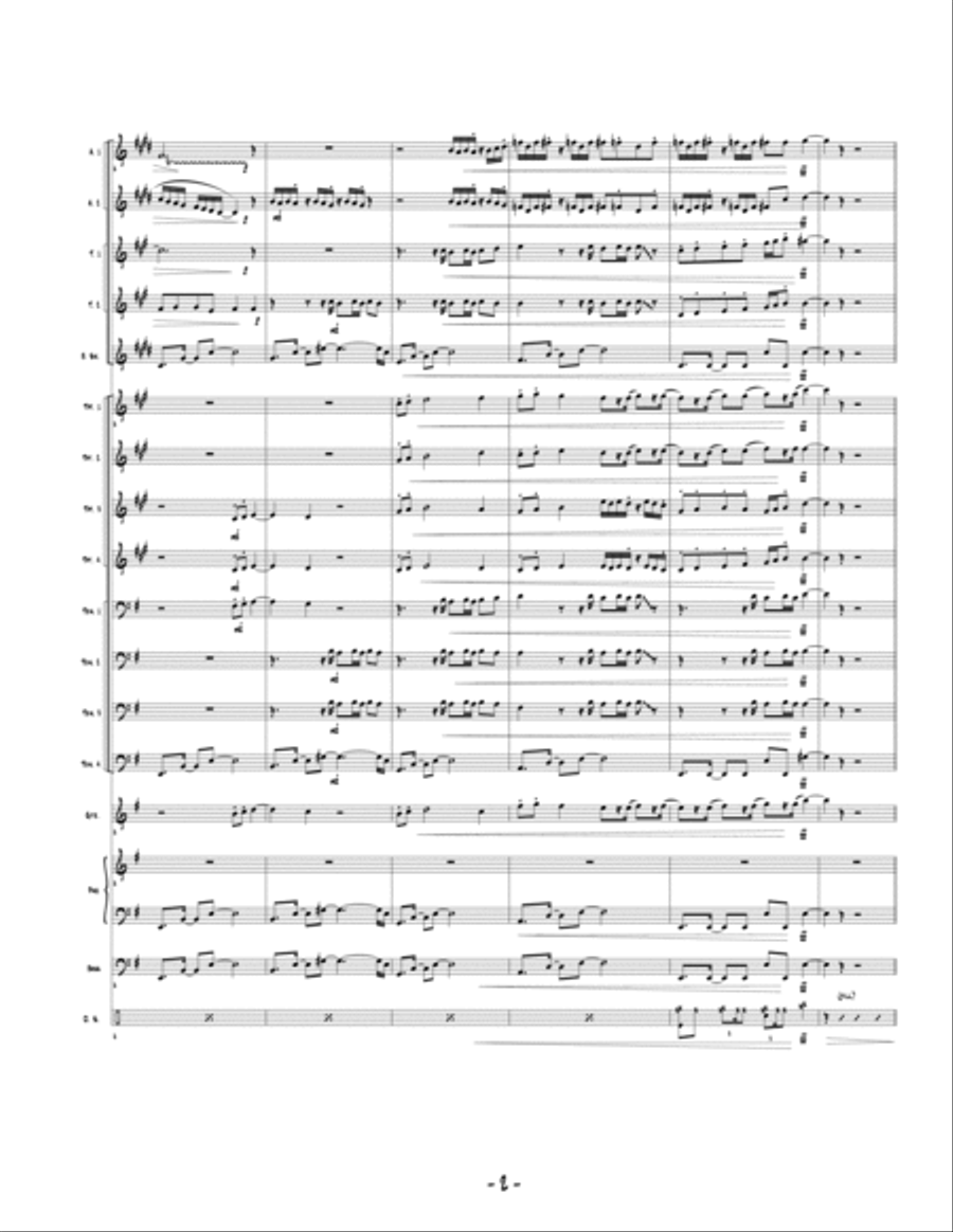 Sing A Song Of Song Jazz Ensemble scores gallery preview page 2