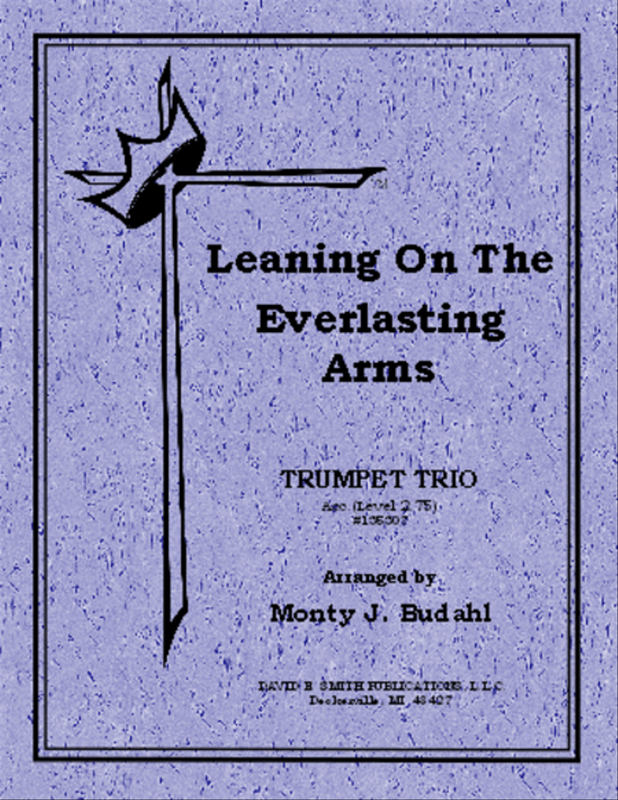 Leaning On The Everlasting Arms Brass Trio scores gallery preview page 1