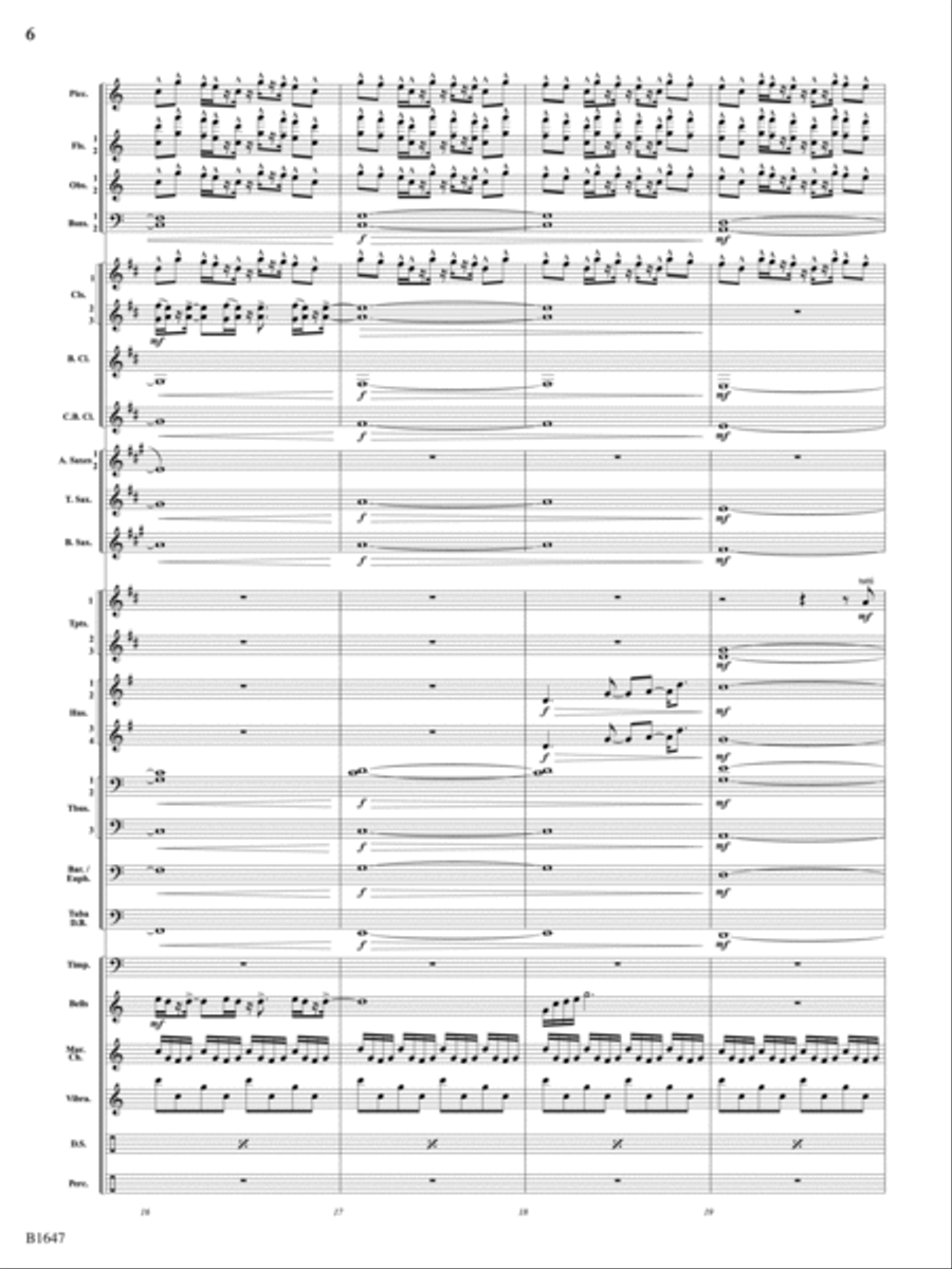 Backstage Pass: Score Backstage Pass: Score Concert Band scores gallery preview page 6