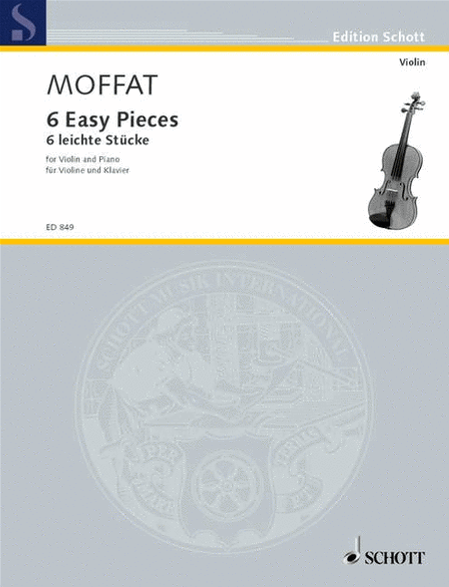 6 Easy Pieces 6 Easy Pieces Violin Solo scores gallery preview page 1
