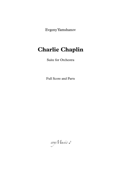 Charlie Chaplin. Suite for Orchestra image number null
